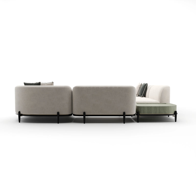 Madera Laf Large L Sectional