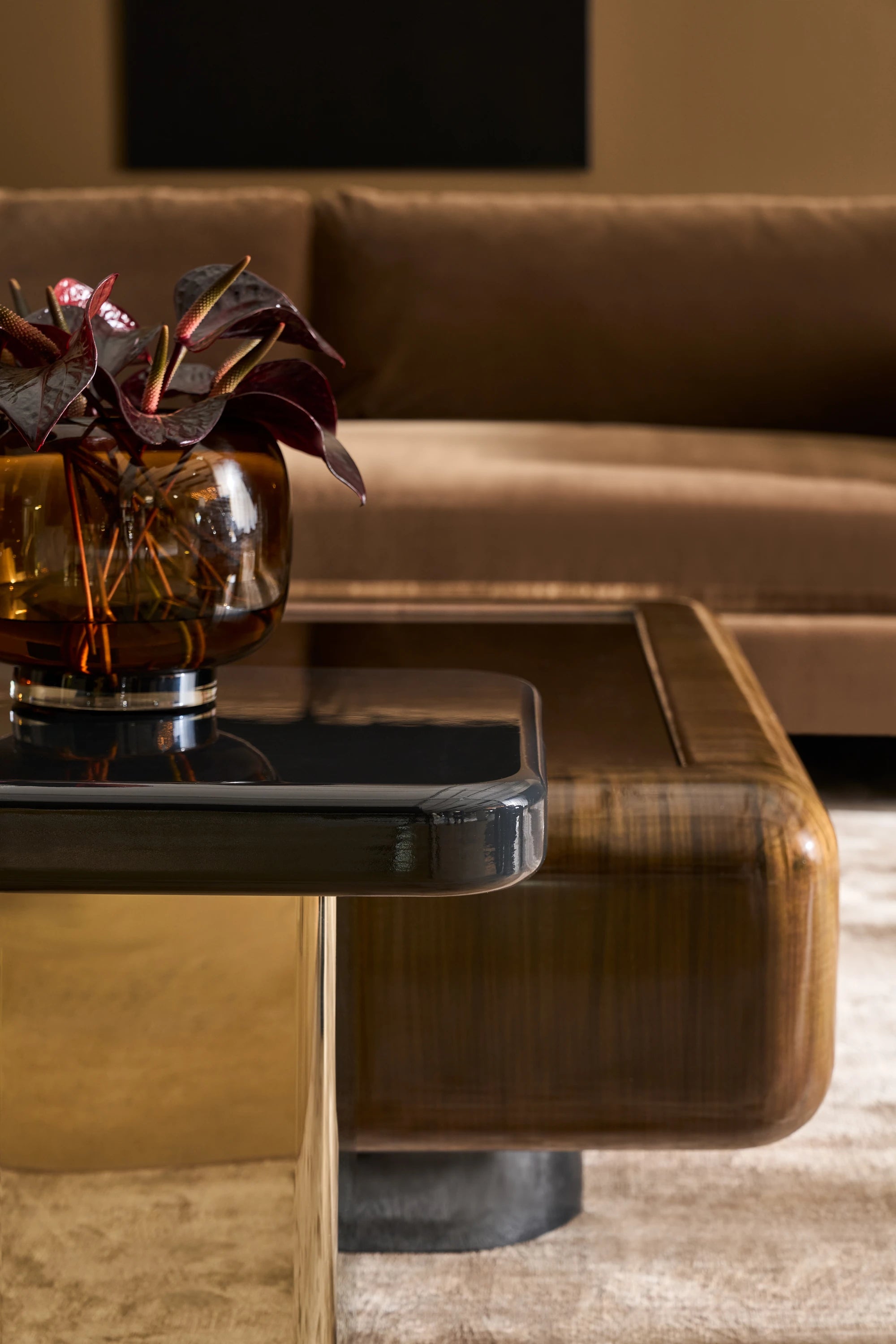 Gelee Cocktail Table - Caramello - detail 3.0