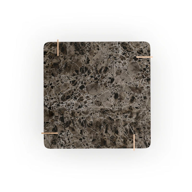 Altura Sq Stone Top Cocktail Tbl