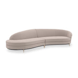 *Three's Company LF Chaise 2pc Sec - Ecr - main image