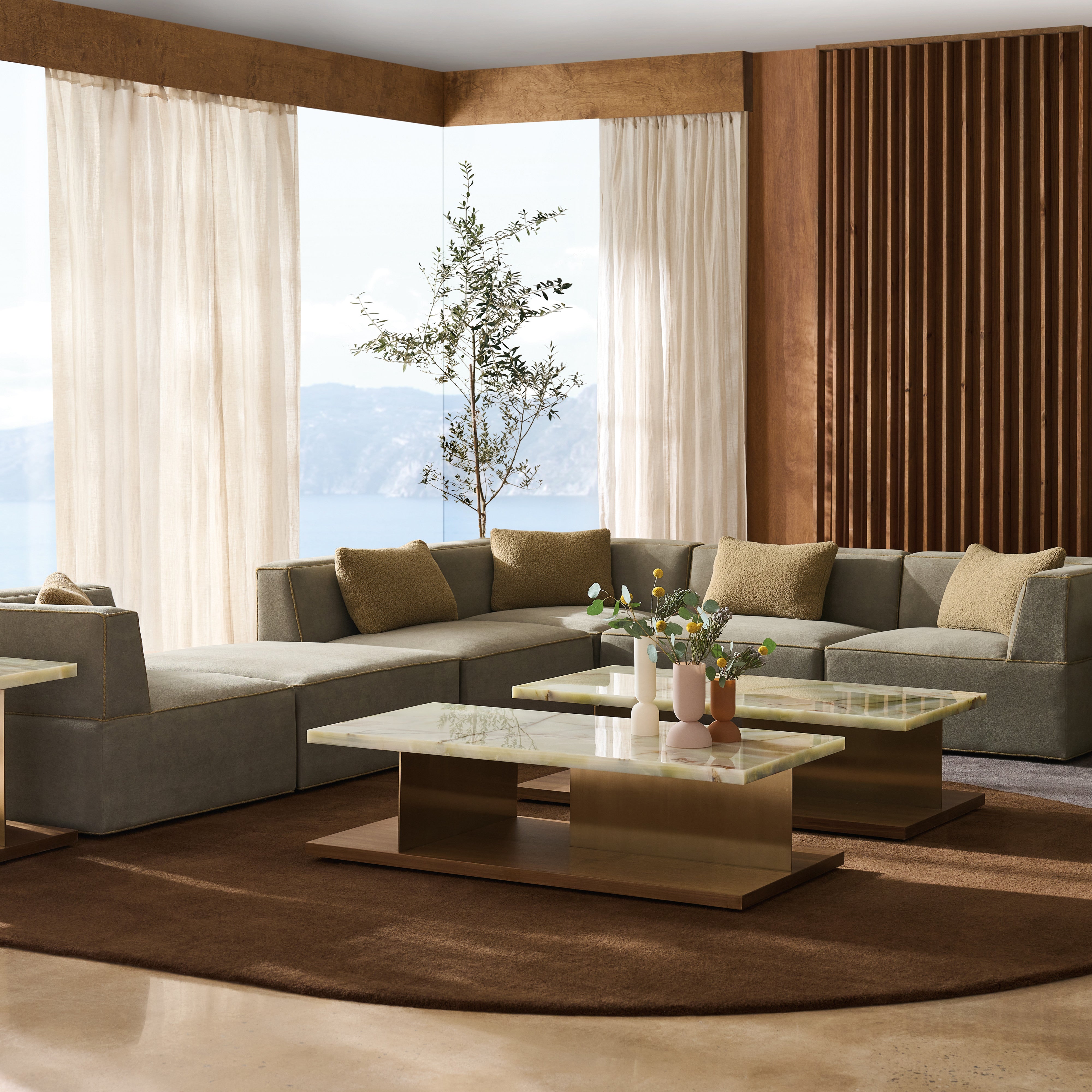 room with Marbella Ottoman