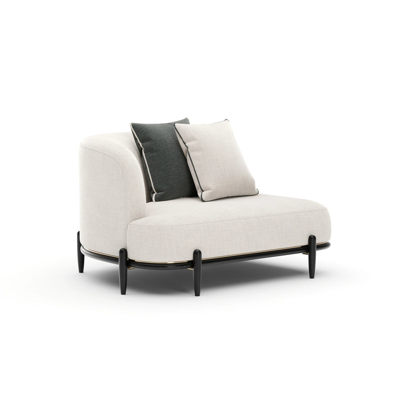 Madera Laf Loveseat - Oatmeal