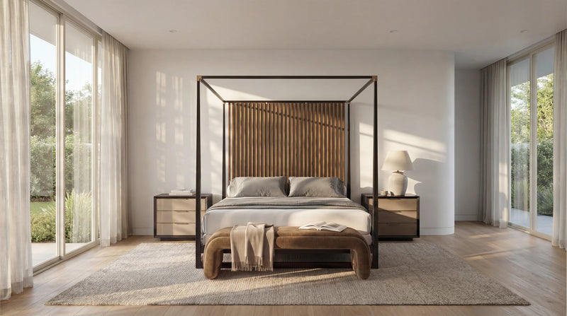 Pinstripe Bed