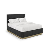 Unity Queen Bed - Dark - primary image