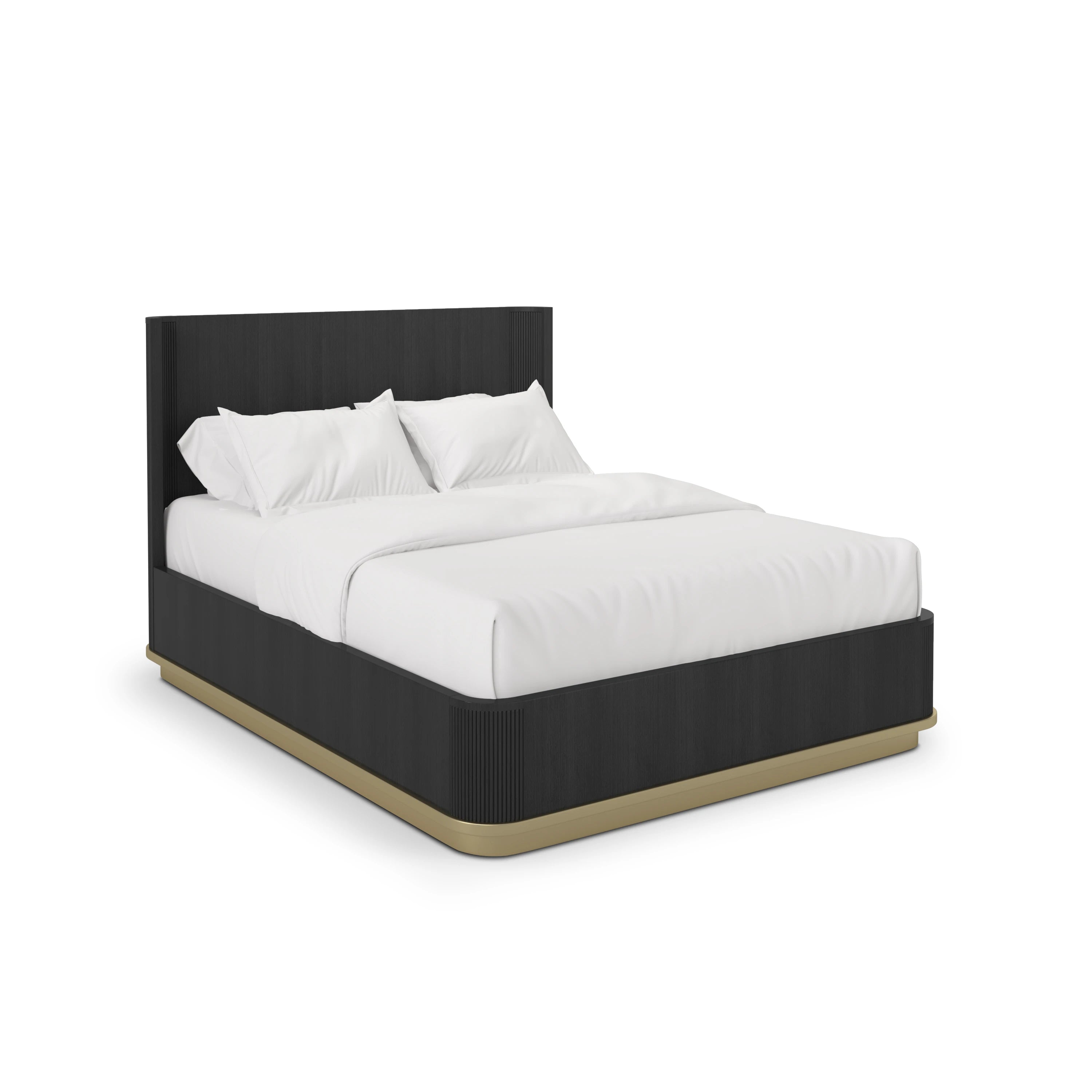 Unity Queen Bed - Dark - primary image