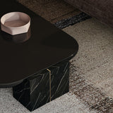 Overlap Rec Cocktail Table Dark