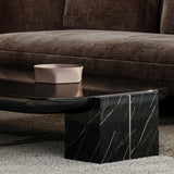 Overlap Rec Cocktail Table Dark