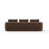 Overlap Sofa Dark Taupe
