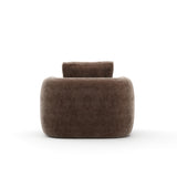 Overlap Chair Dark Taupe