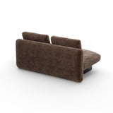 Overlap Laf Armless Bumper Dk Taupe