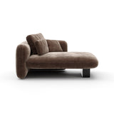 Overlap Raf Chaise Dark Taupe