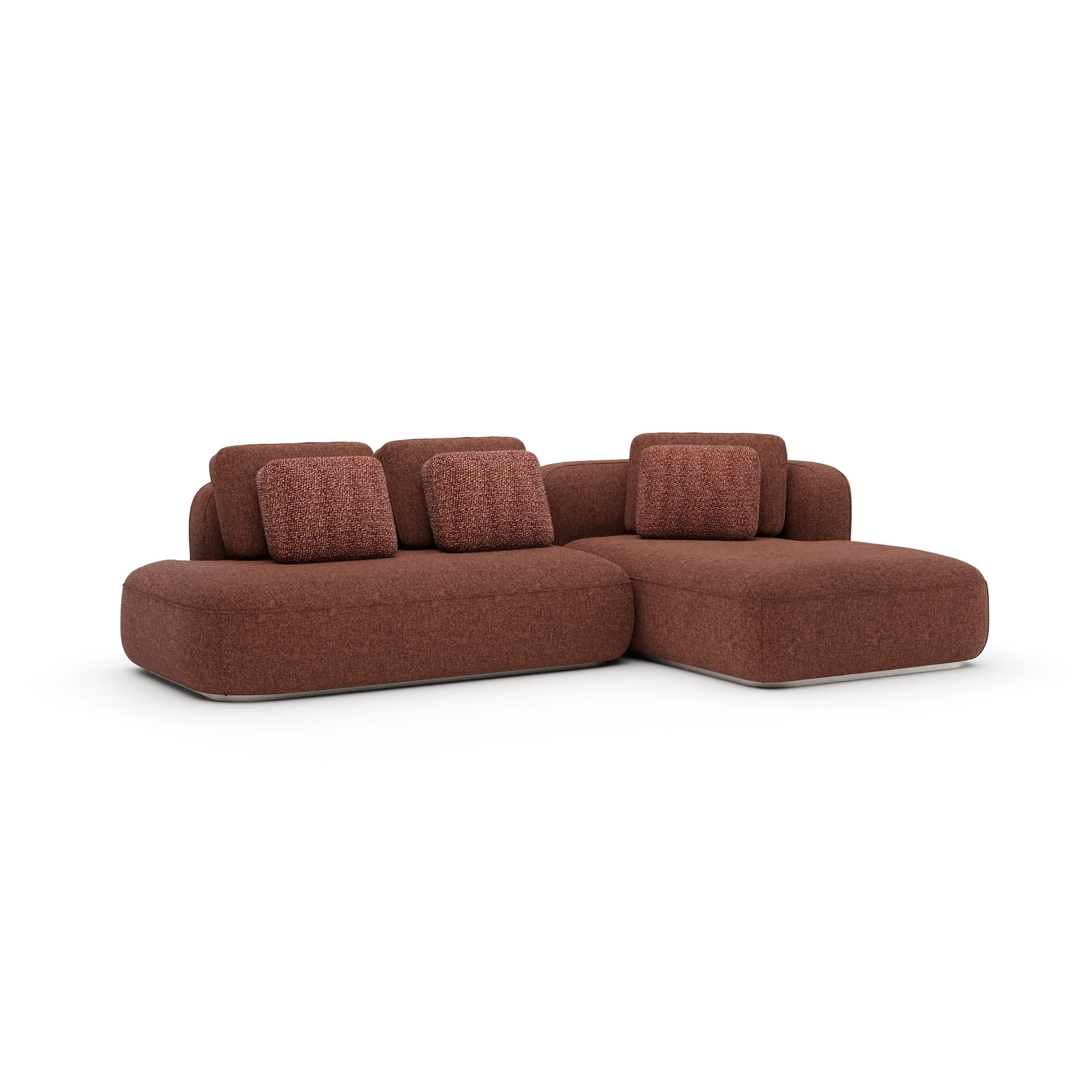 Sassc 2pc RT Chaise Sec - Saffron - primary image