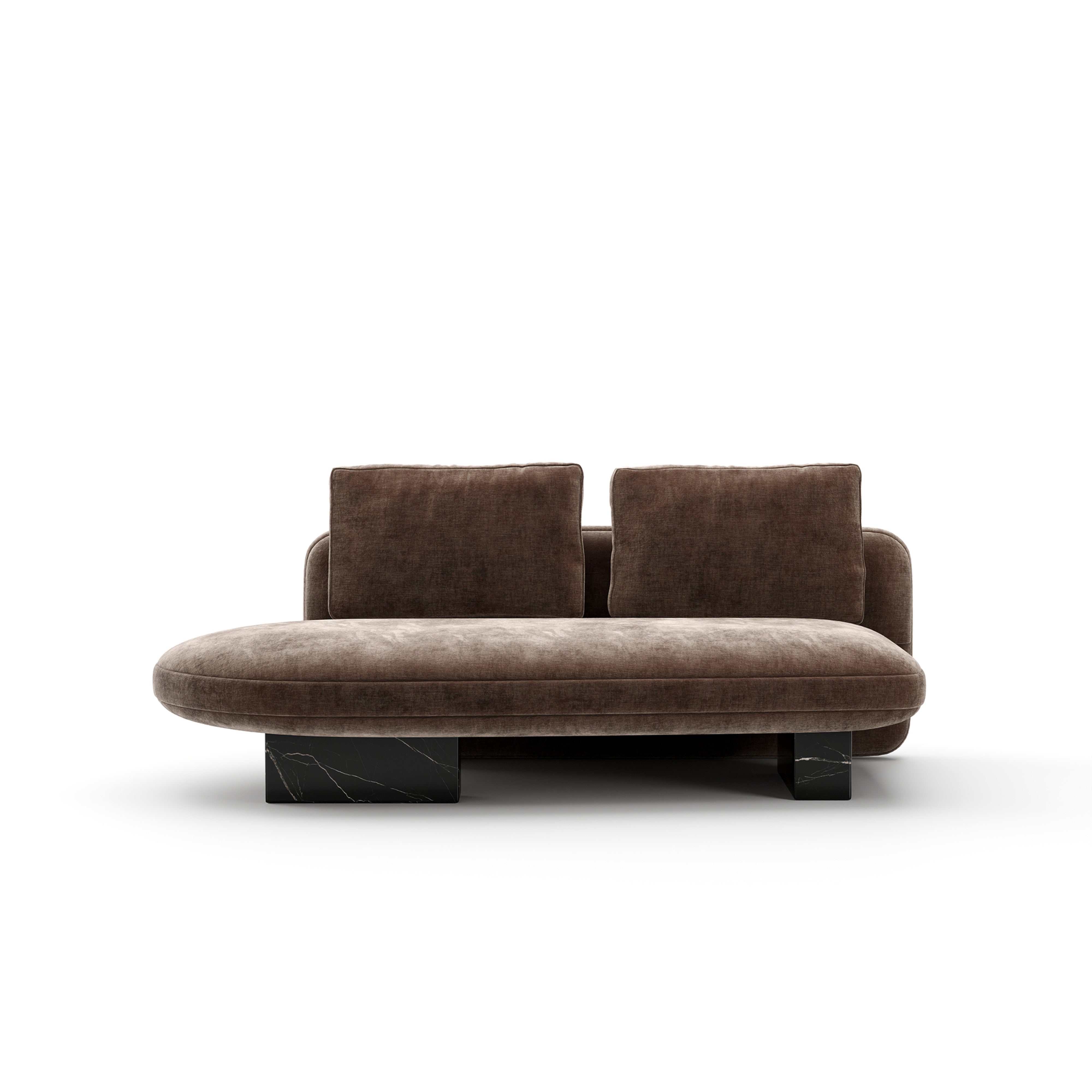 Overlap Raf Armless Bumper Dk Taupe