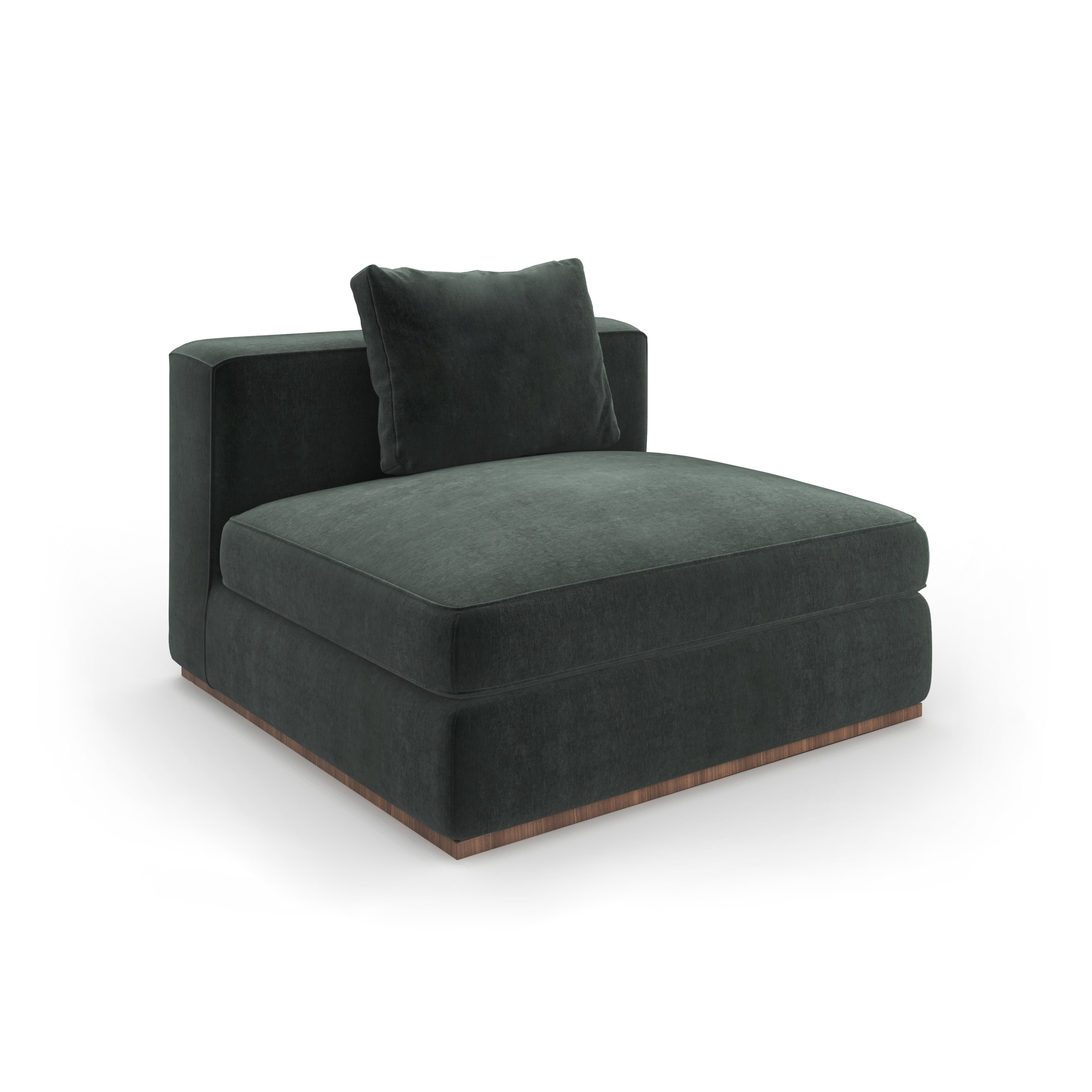 Bello Armless Chair - angle 6