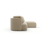 Sasso Right Chaise Sec - Oatmeal - 2nd angle [data-sku='UPH-426-SEC10-B']