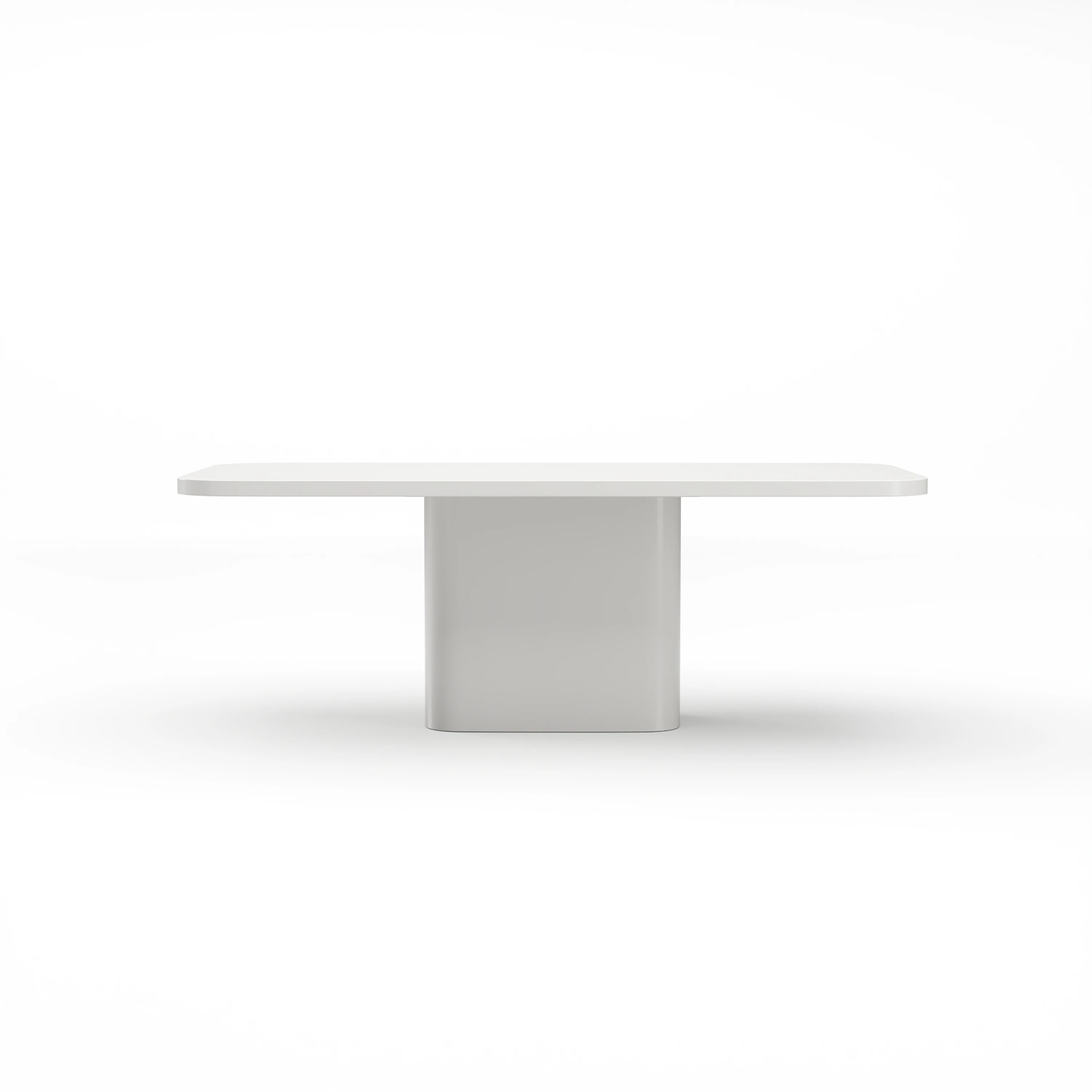 Atom Dining Table - Latte - primary image