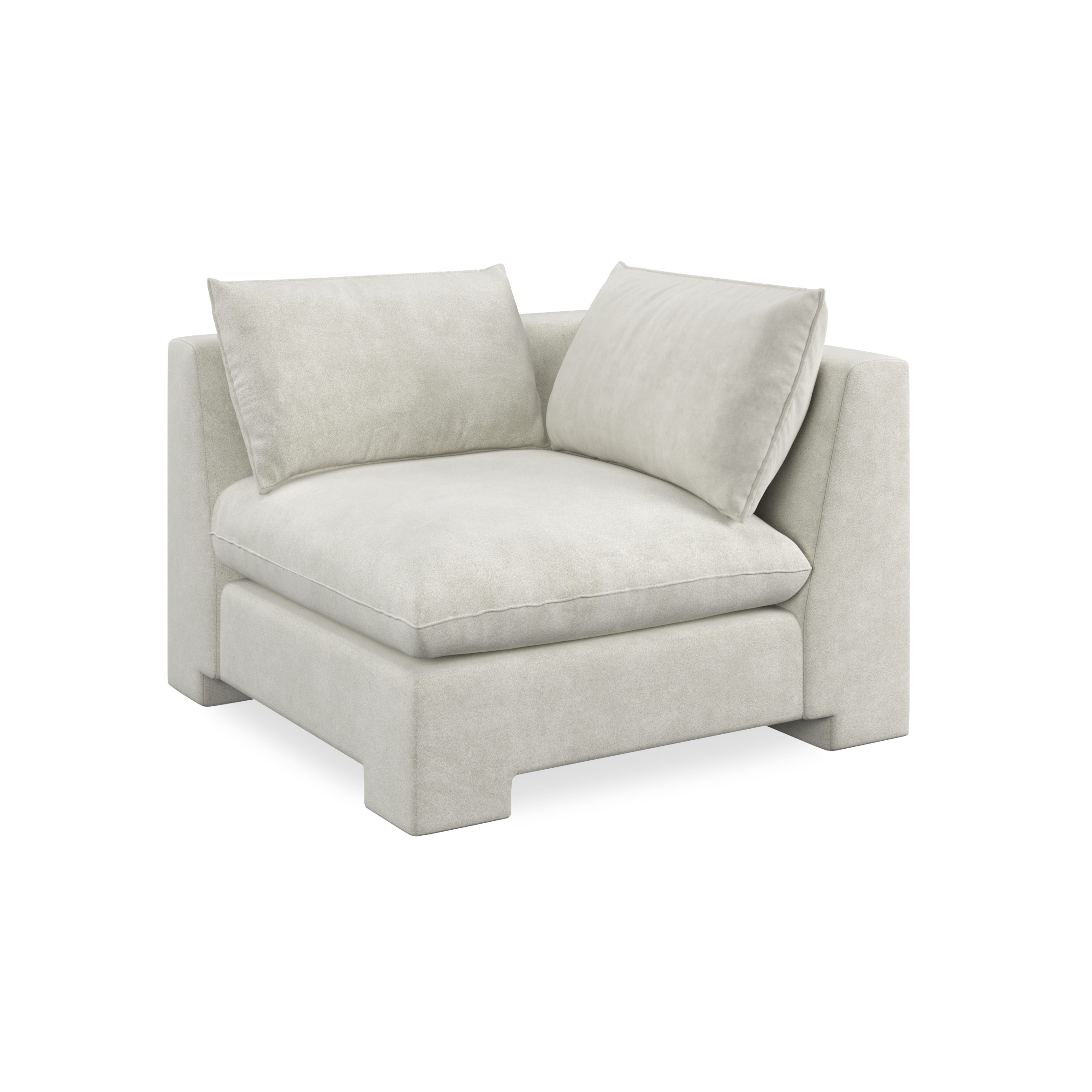 Devon Corner Ivory