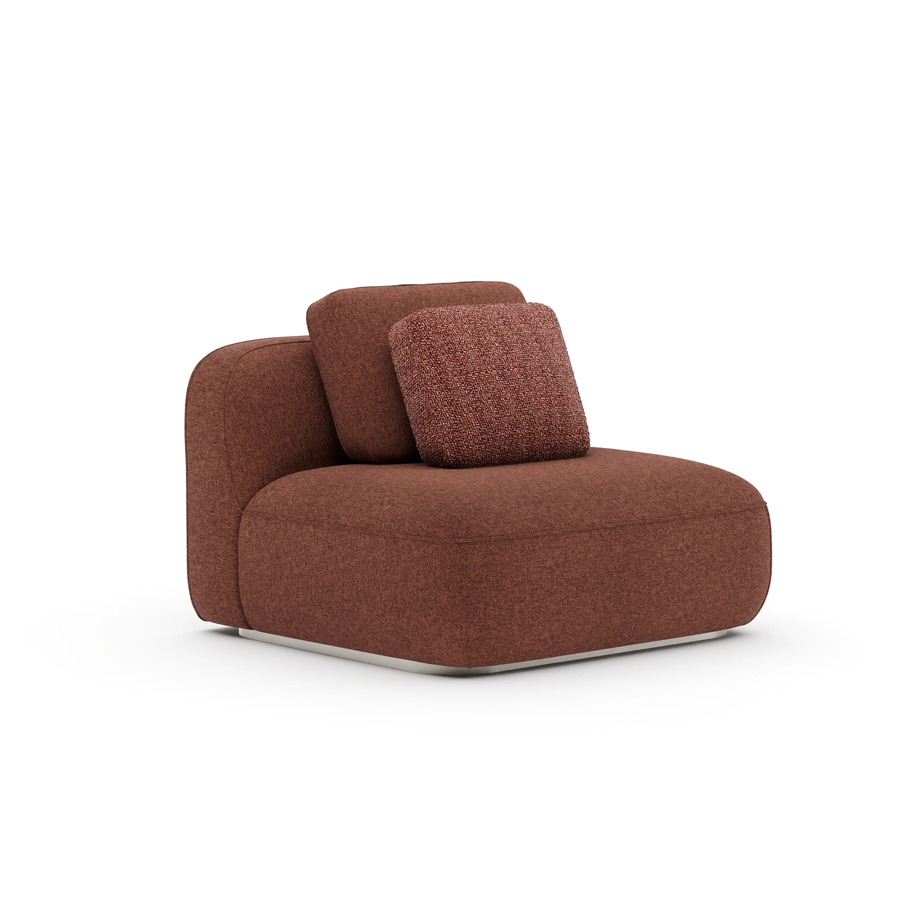 Sasso Armless Chair - Saffron - main image