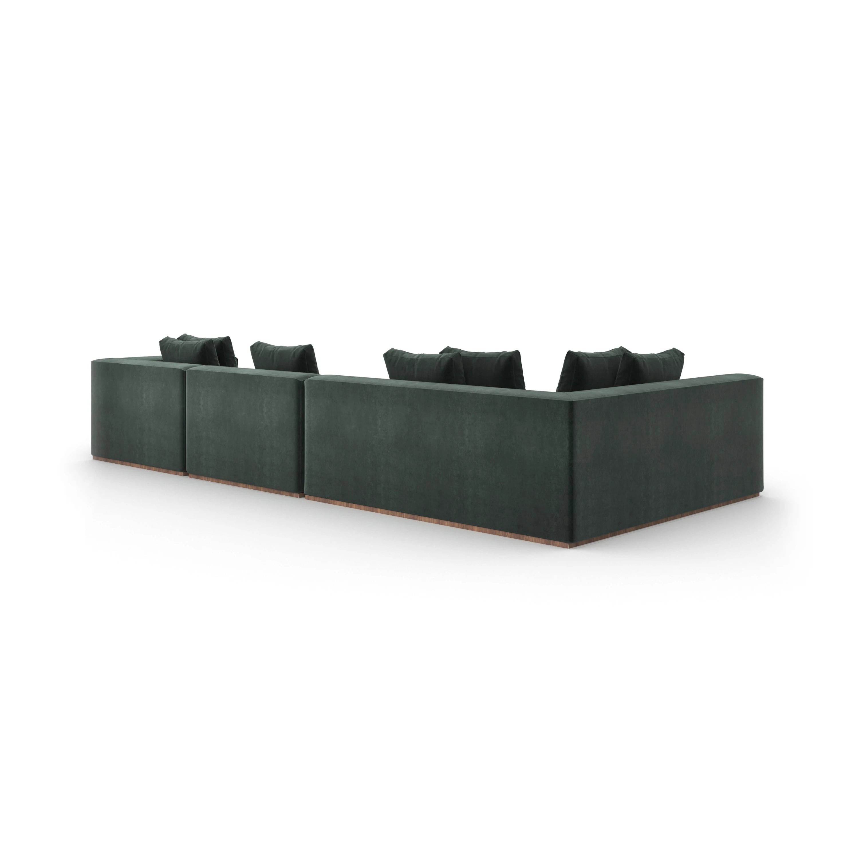 Bello 3Pc Laf Small Chaise Sectional - 3rd angle