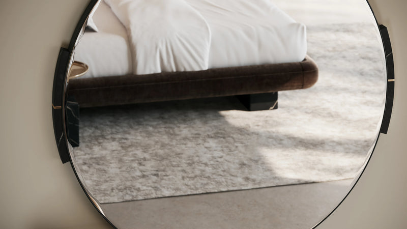 Overlap Wall Mirror Dark