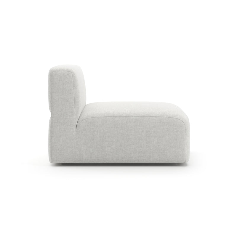 Rhythm Armless Chair Ivory