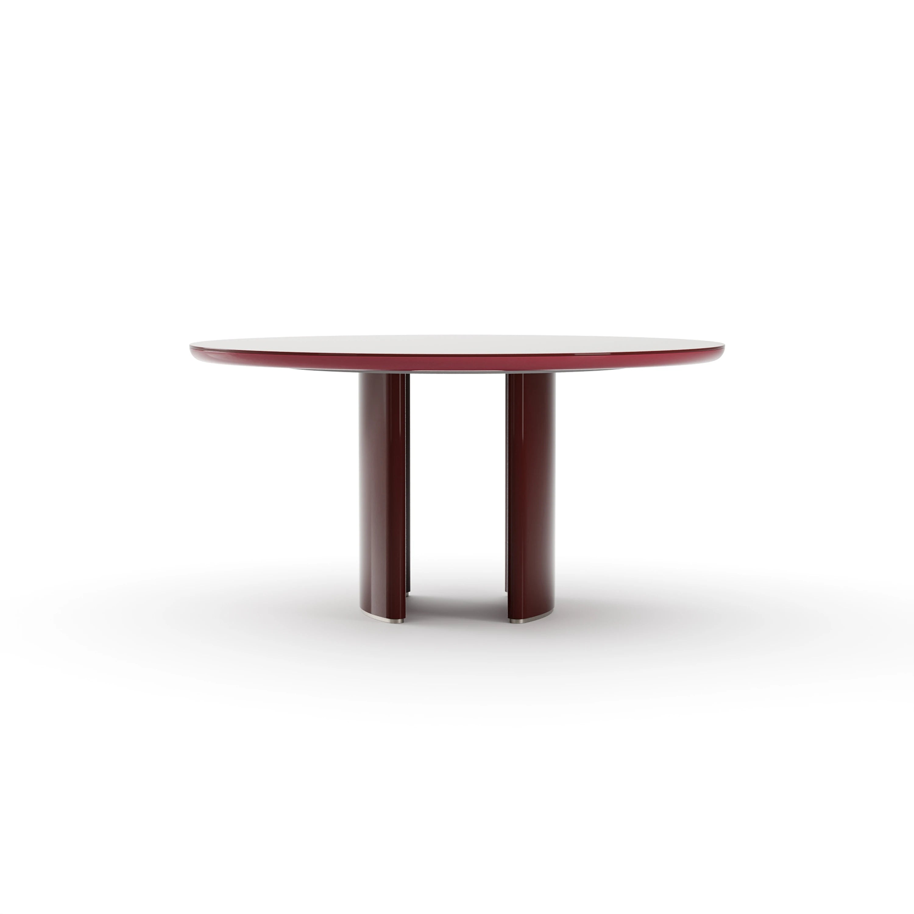 Tobie Round Dining Table - Rouge - primary image