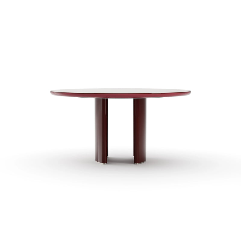 Tobie Round Dining Table - Rouge