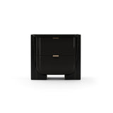 Overlap Small Nightstand Dark - main image