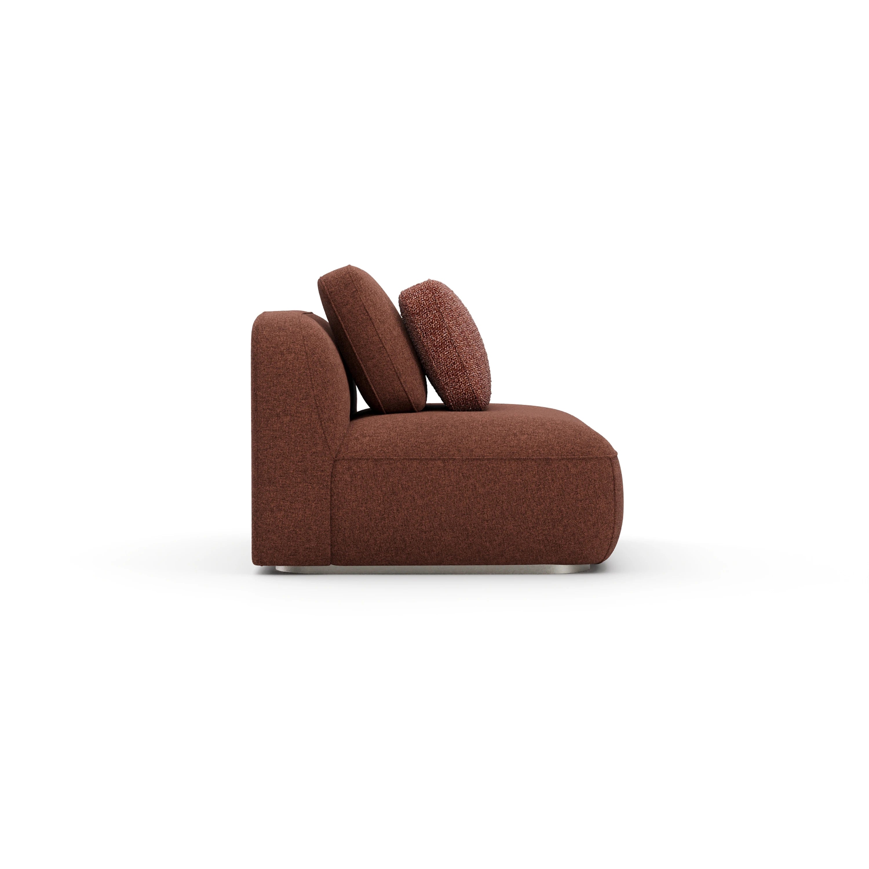 Sasso Armless Chair - Saffron - 2nd angle