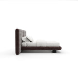 Overlap Uph 2 Pnl Kg Bed Hb Dk Taupe - 2nd angle