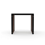 PINSTRIPE DARK END TABLE - primary image sku=CLA-025-413
