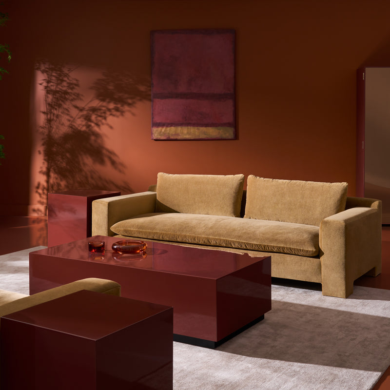 Devon 98" Sofa Camel