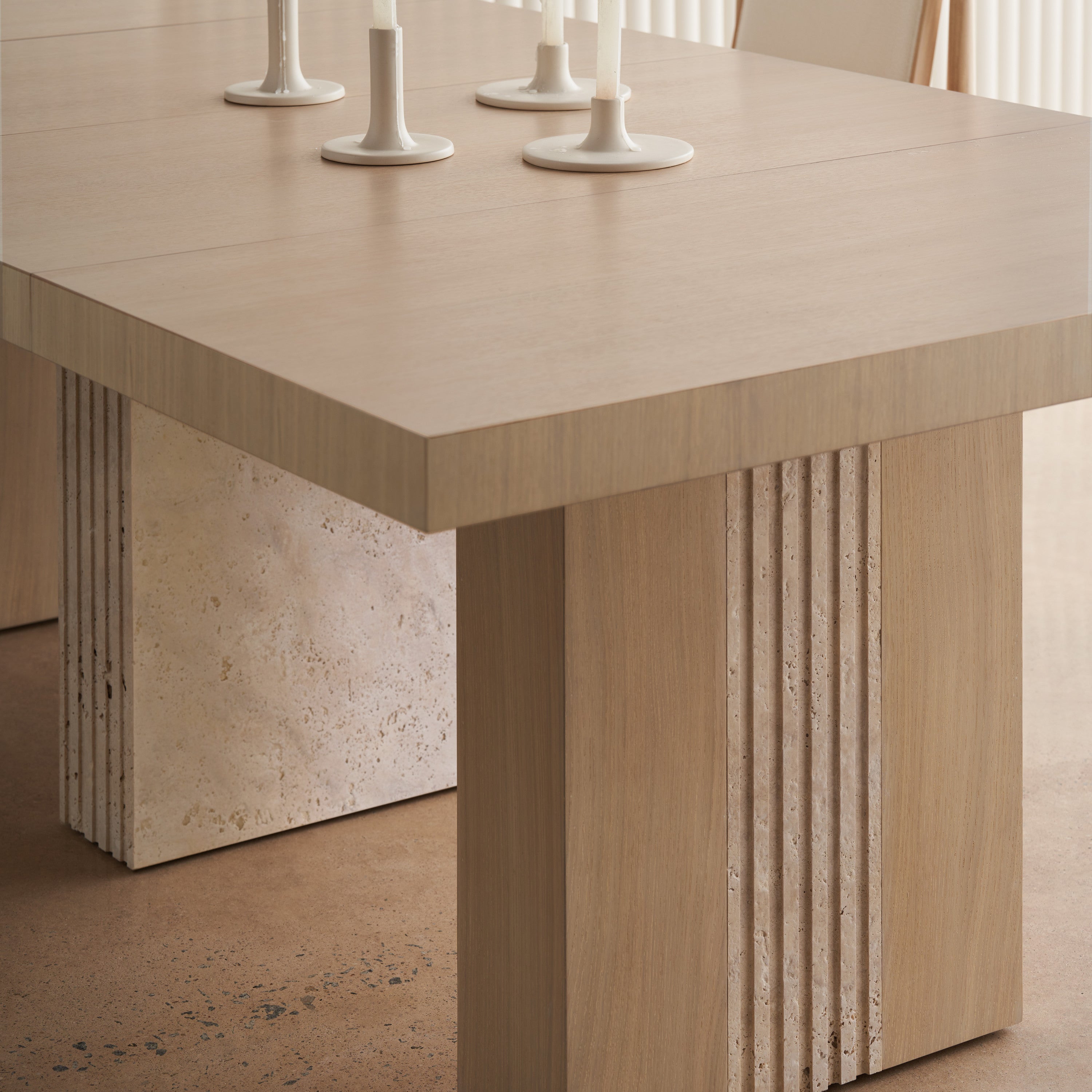 Unity Light Dining Table Base - detail 2.0