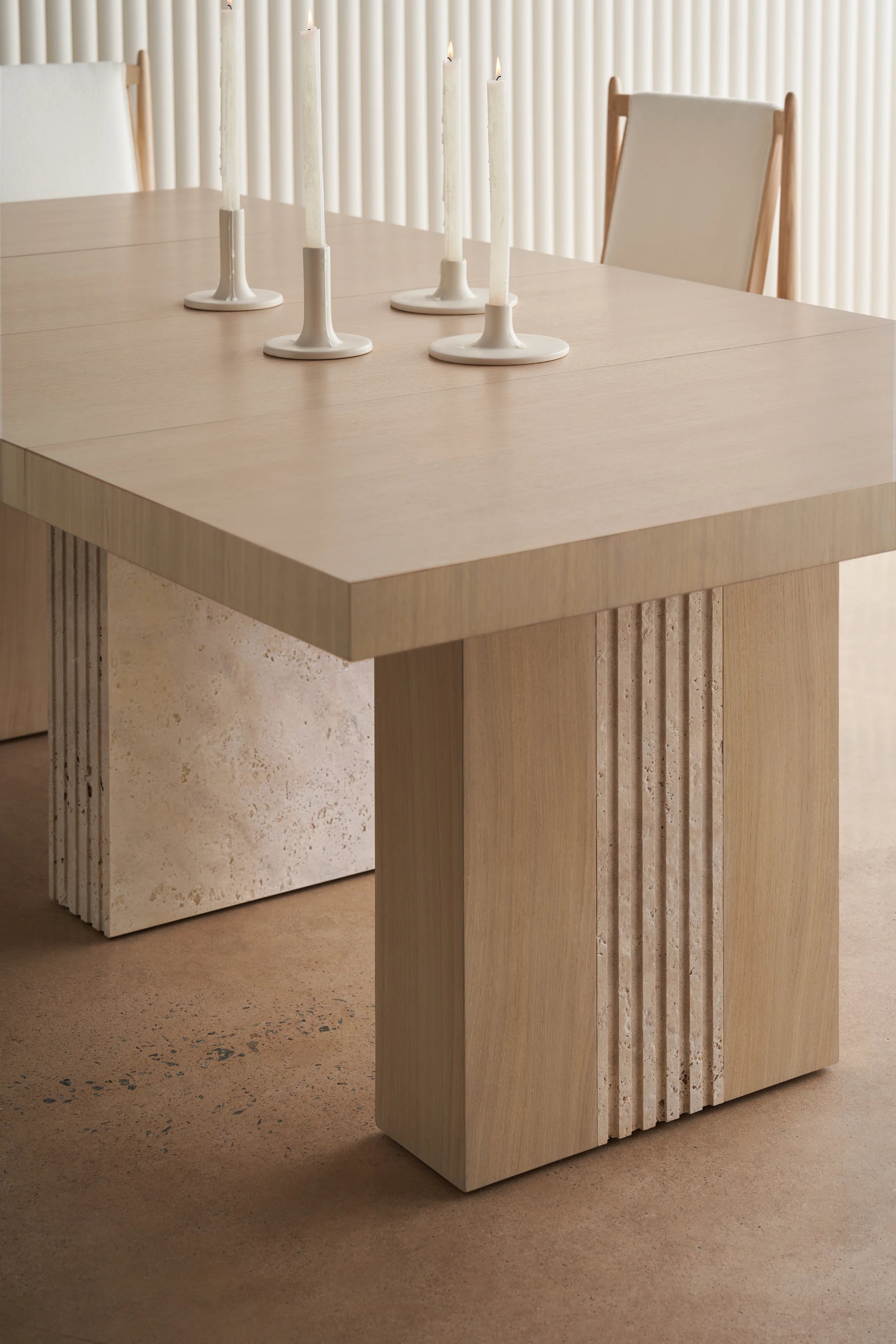 Unity Light Dining Table Base - detail 2.0