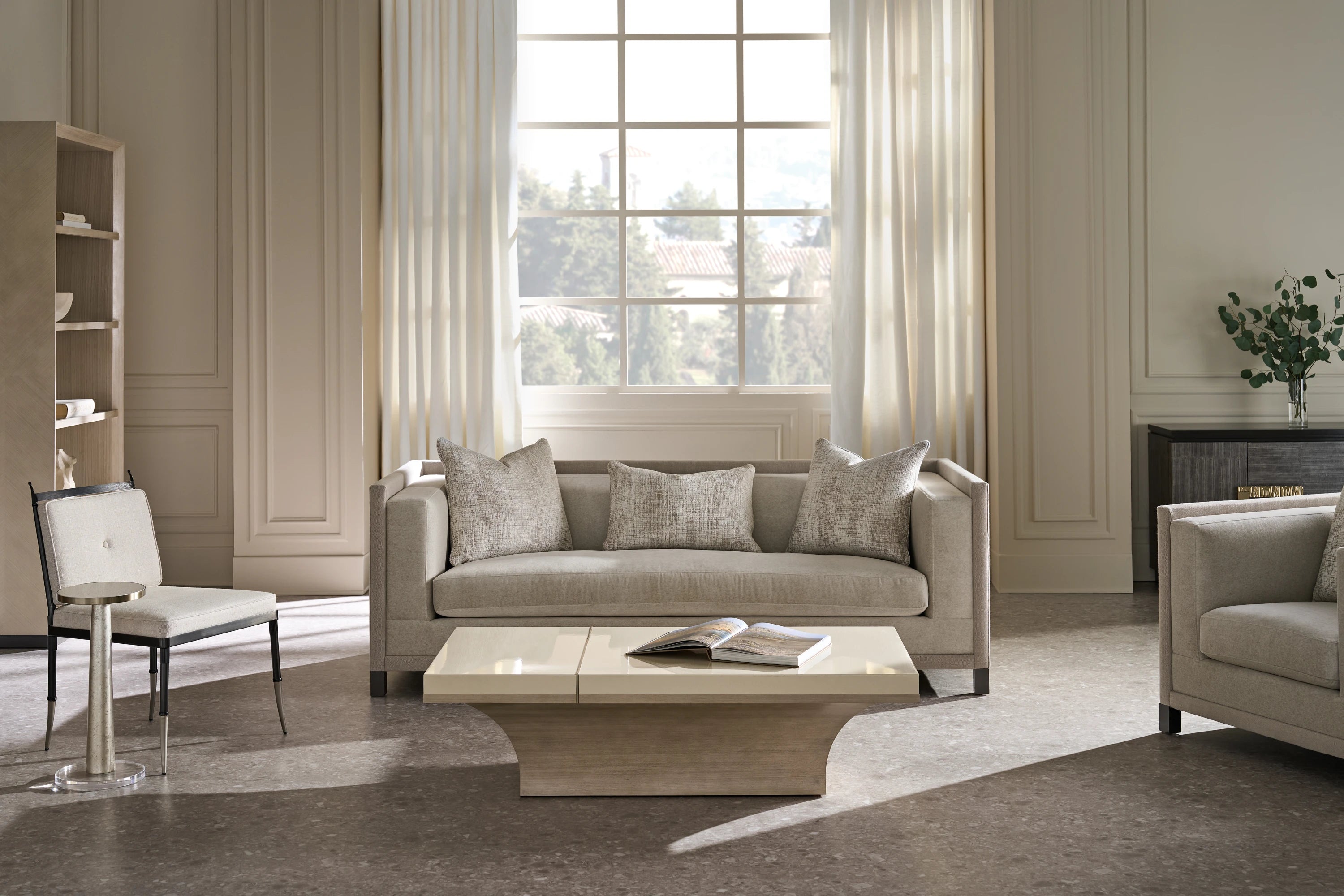 Full Break in room - angle 1