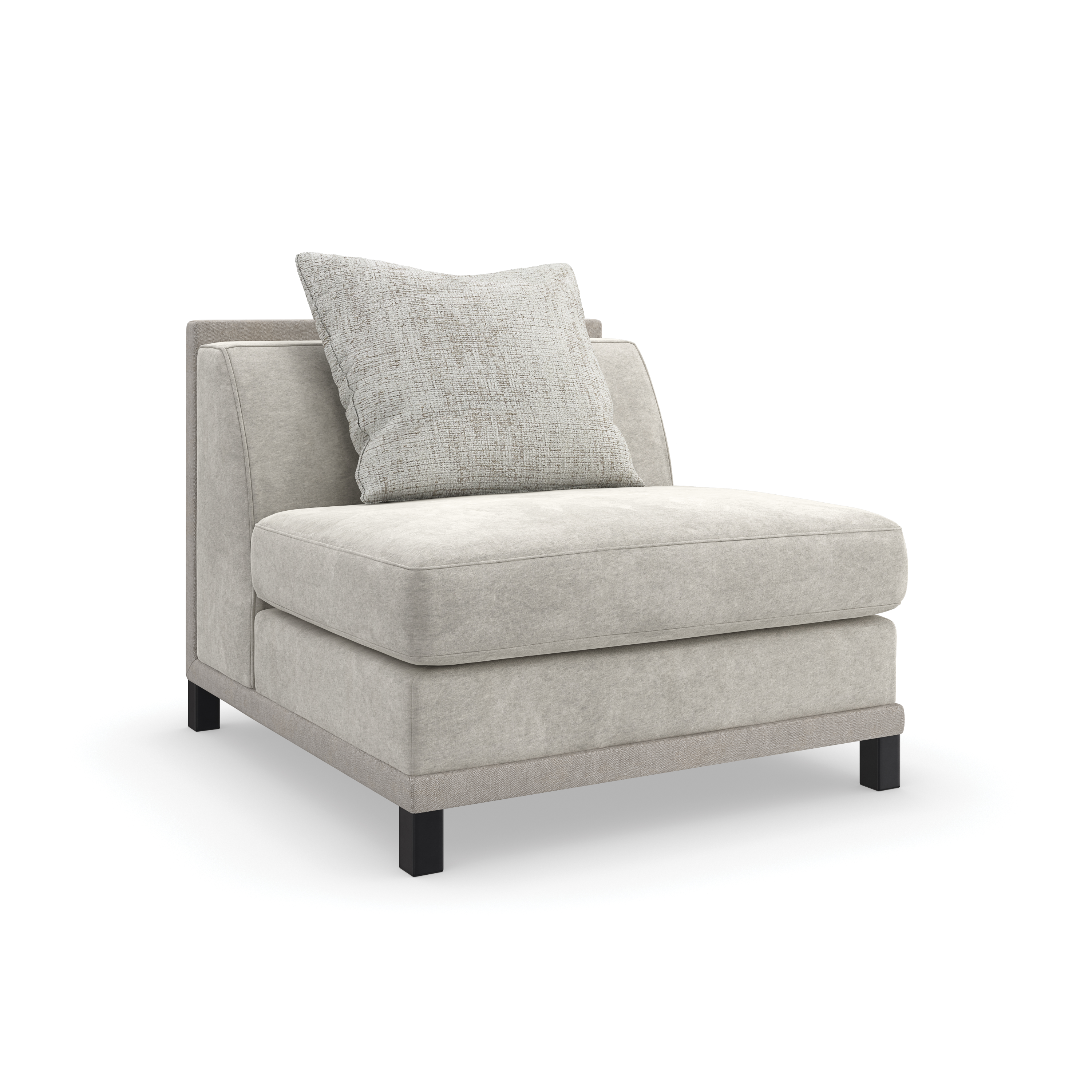 Tuxedo Armless Chair - main image