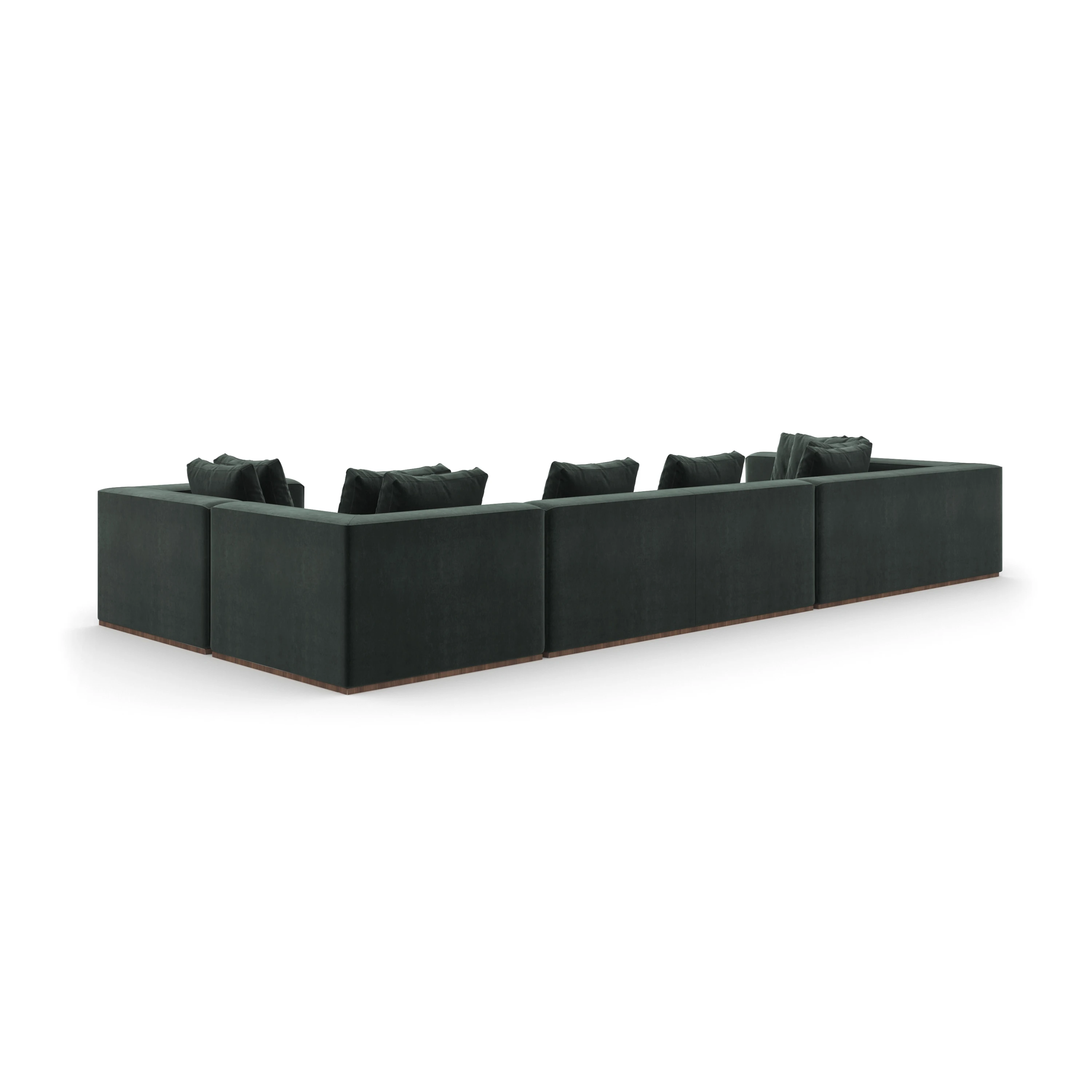 Bello Laf Large Chaise Sectional - 3rd angle