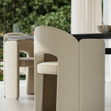 Overlap Arm Dining Chair - detail 2.0