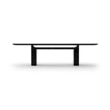 *Overlap Rectangle Dining Table Dark - main image