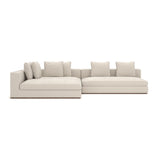 *Bello LF Chaise Sectional - Ivory - primary image
