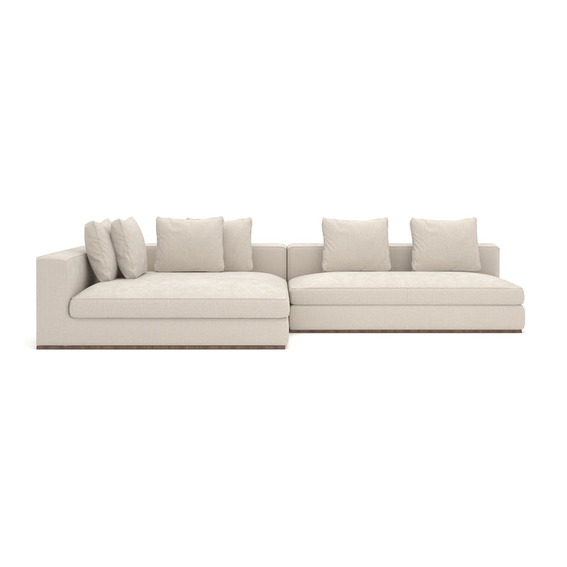 Bello LF Chaise Sectional - Ivory