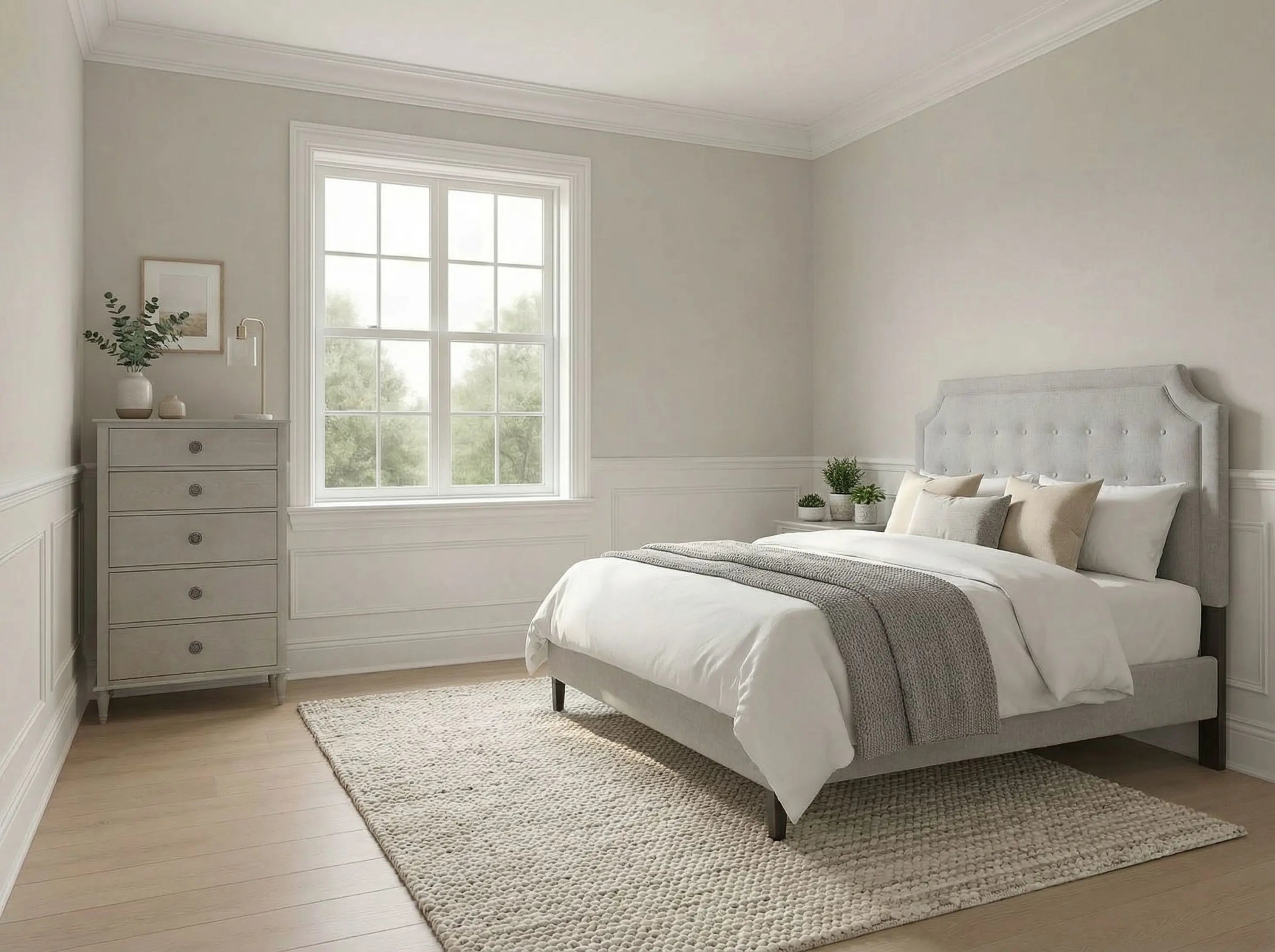 Zest 5 Drawer Chest in room - angle 1