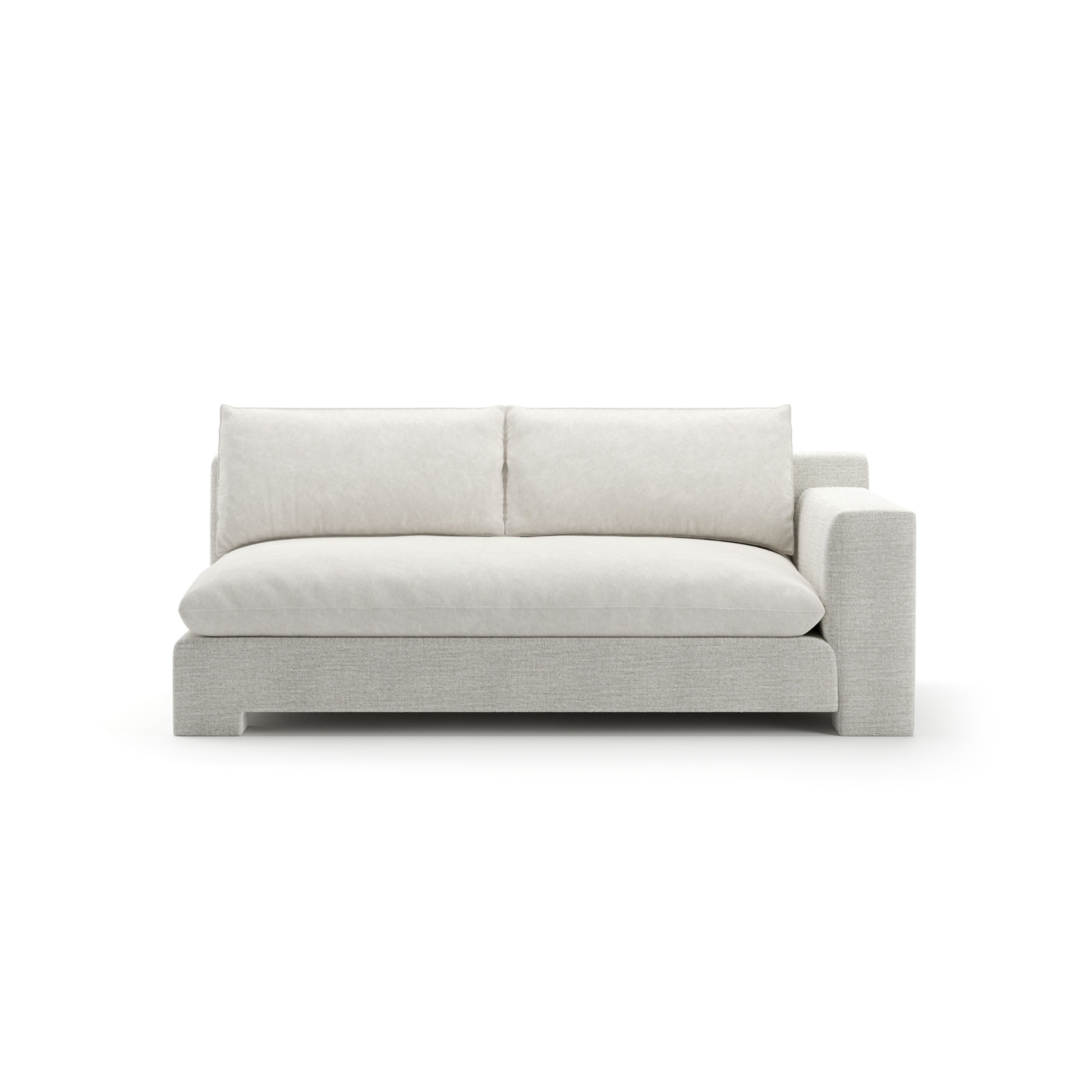 Devon Raf Loveseat Ivory - main image