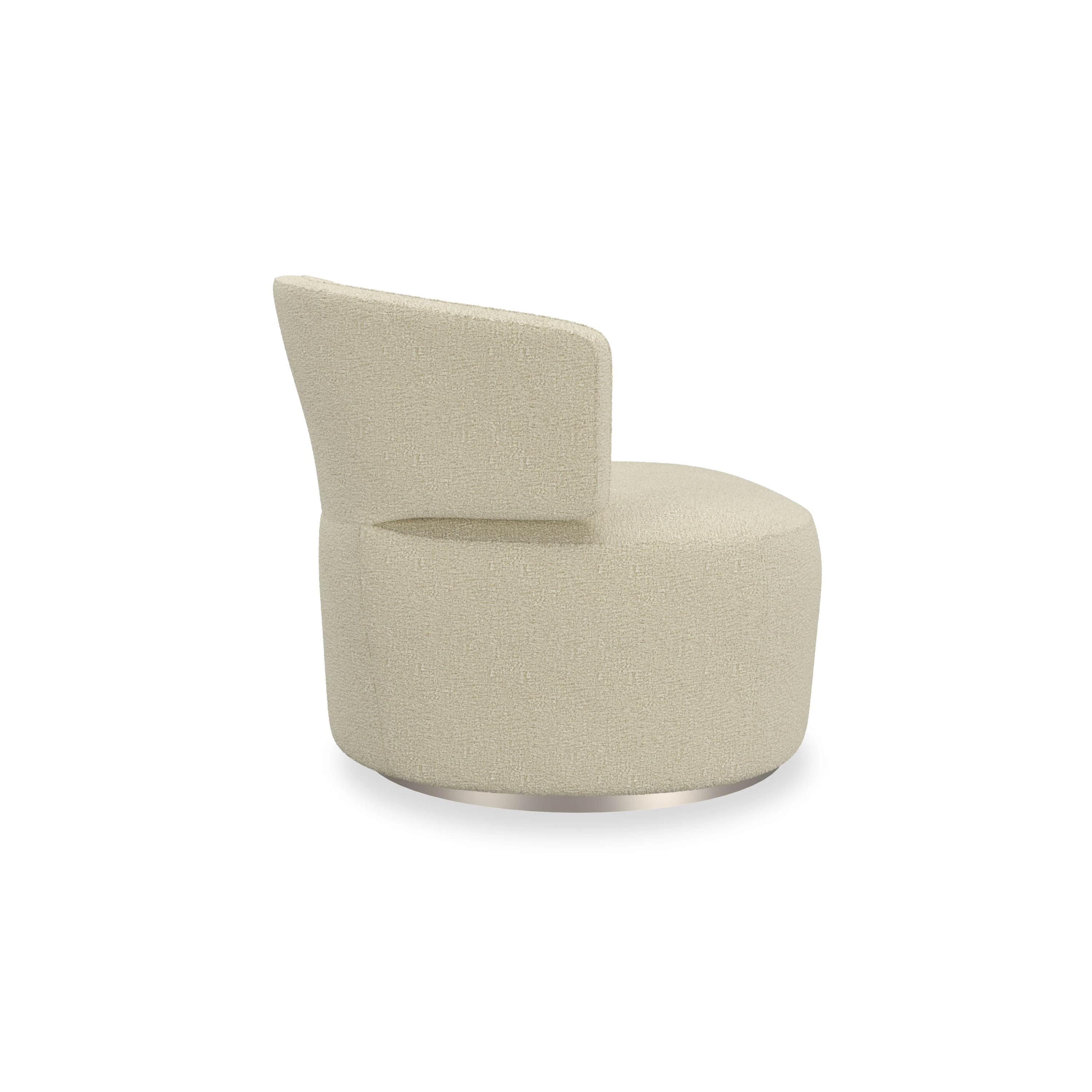 Olympia Chair-Oatmeal - 2nd angle