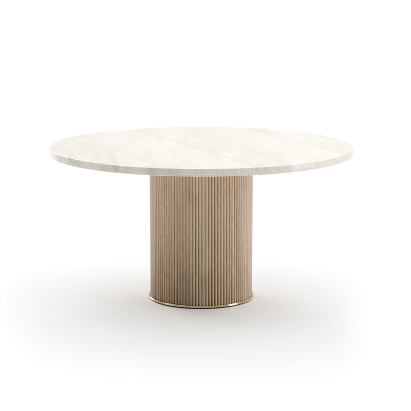 Rhythm  58" Rnd Stone Top Dining Tbl