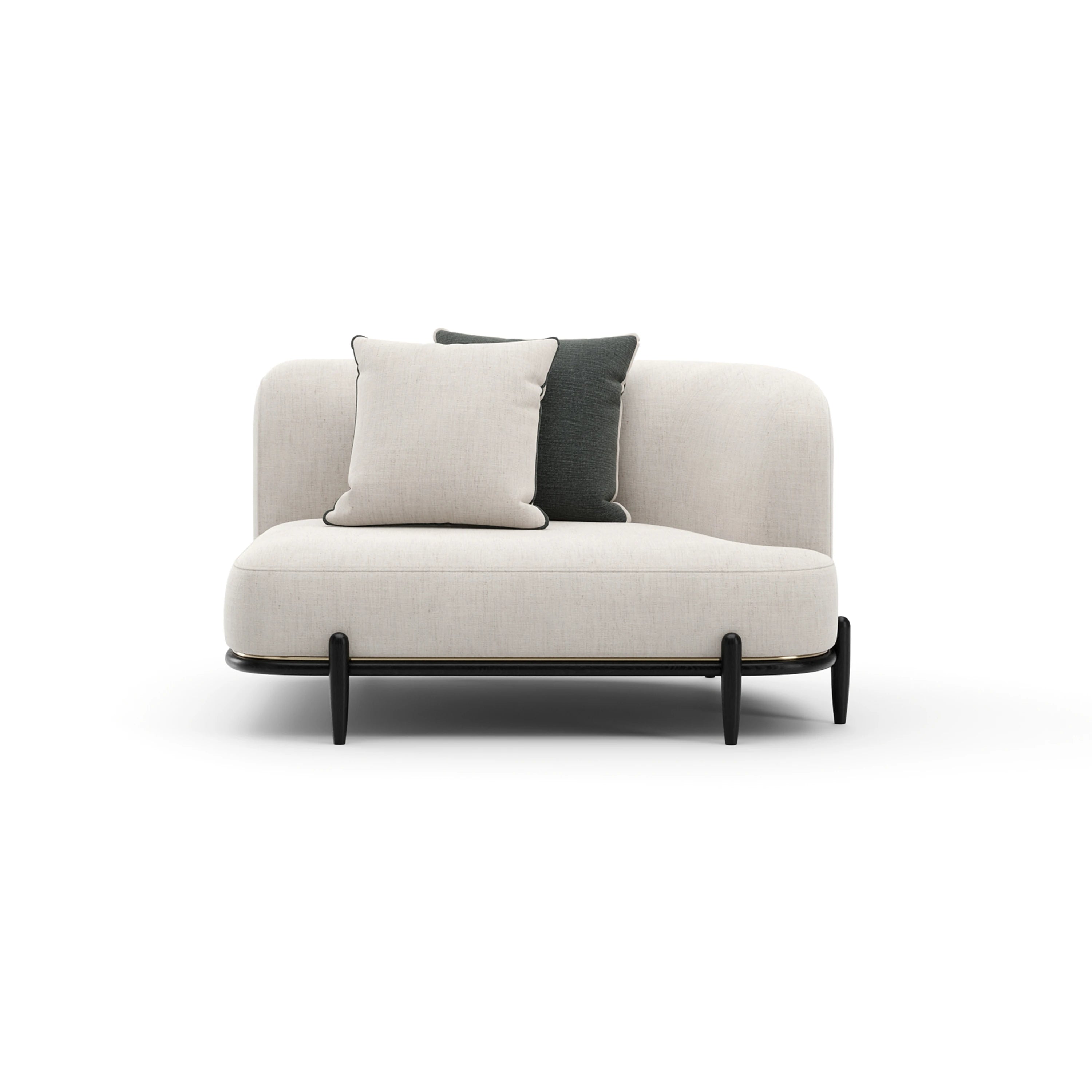 Madera Raf Loveseat - Oatmeal - primary image