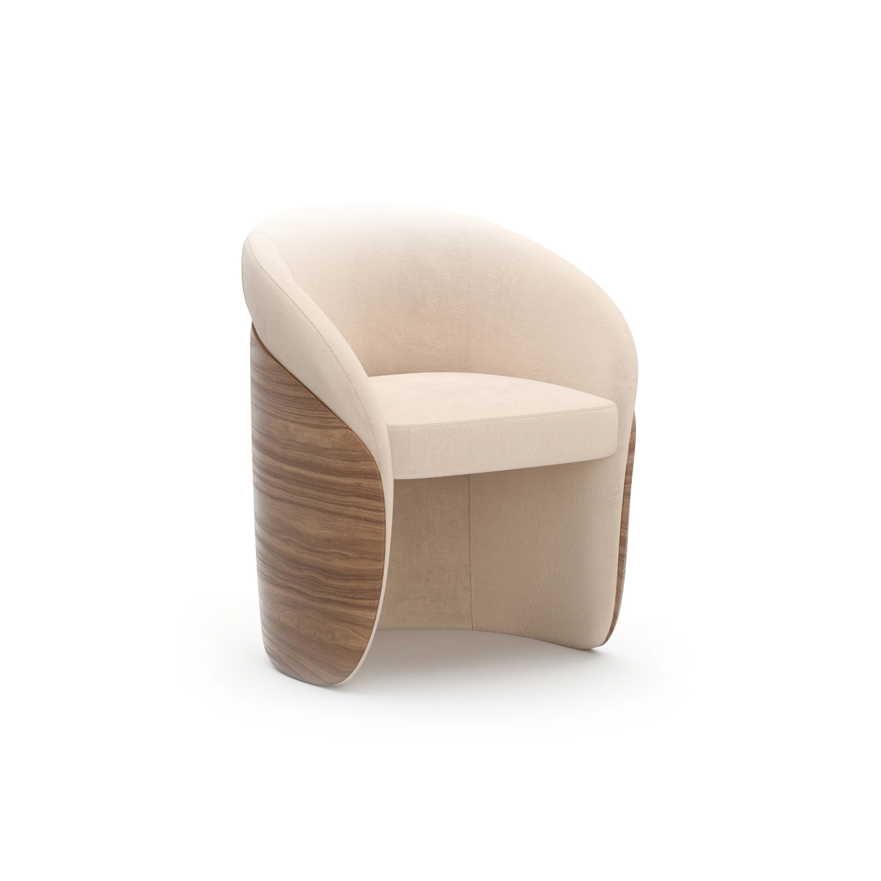 Fleur Wood Back Dining Chair - main image