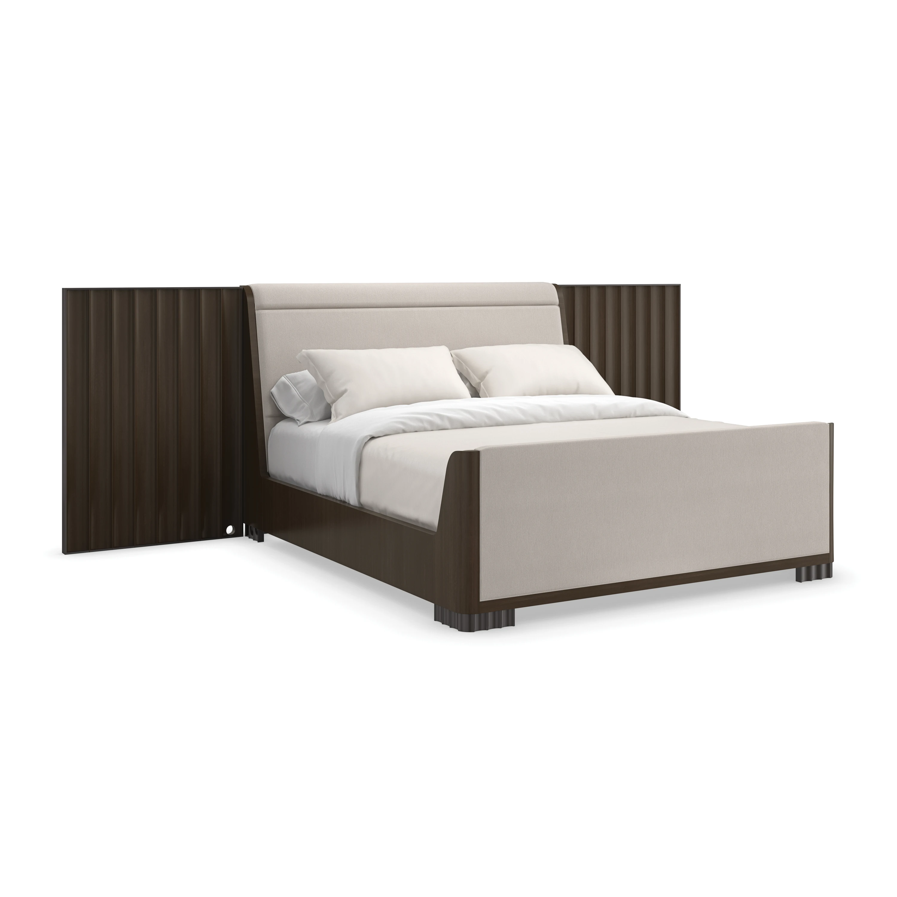 Slow Wave Qn/Kg Bed Wing Panels - main image