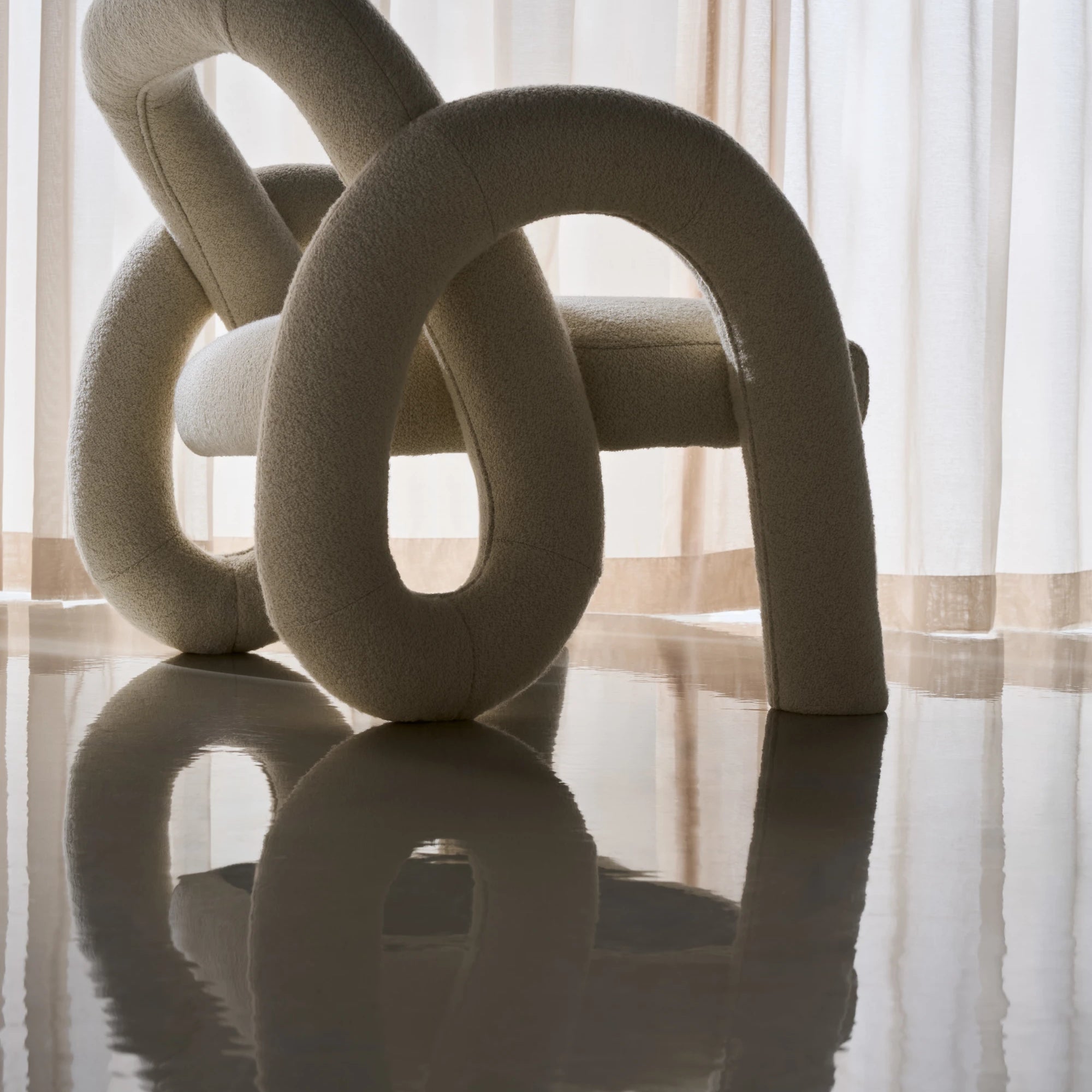 Gelee Uph Accent Chair - Ivory - detail 2.0