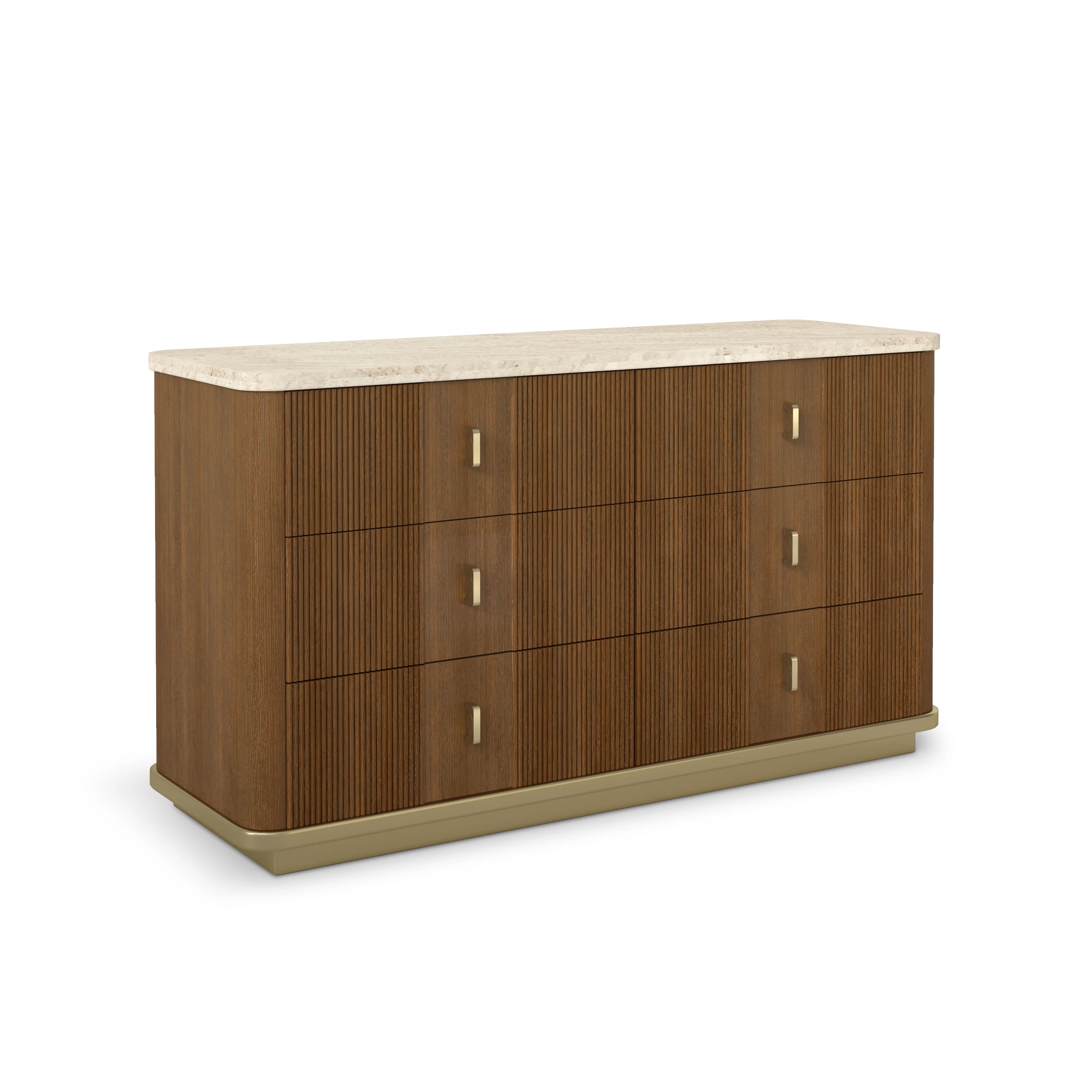 Rhythm Small 58" Dresser - Walnut - main image